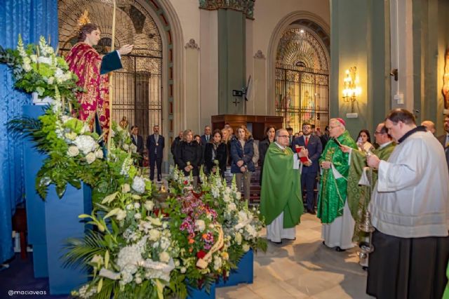 El Obispo bendice la nueva imagen de San Juan - 2, Foto 2