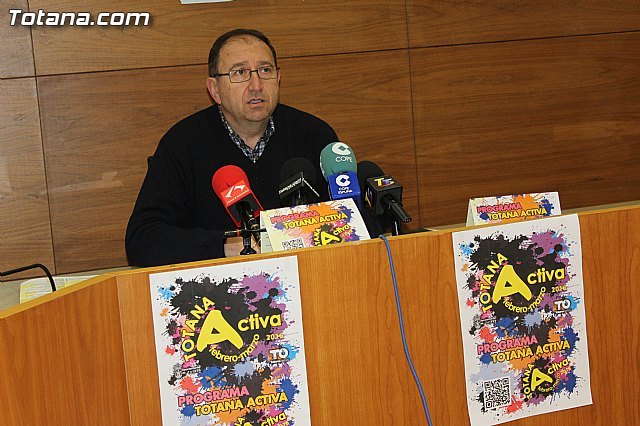 El programa Totana Activa para el período de febrero y marzo incluye más de medio centenar de actividades variadas para todos los públicos, Foto 1