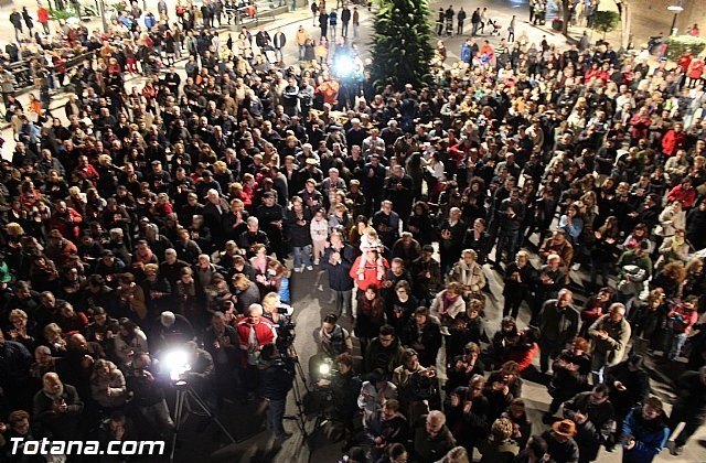 El Pleno de la Asamblea Regional debate este jueves una moción solicitando protección para los vecinos y que se paralice el proyecto de la Línea de Alta Tensión, Foto 1