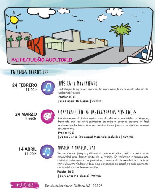 Vuelven los talleres infantiles de Mi pequeño auditorio a El Batel - 1, Foto 1