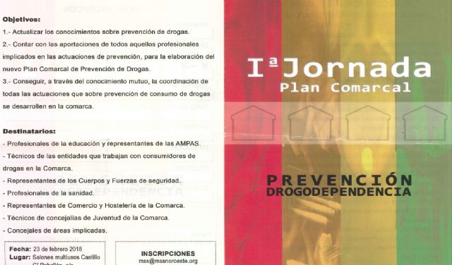 Presentada I Jornada para la elaboración del Plan Comarcal de Prevención de Drogodependencias de la Comarca del Noroeste - 1, Foto 1