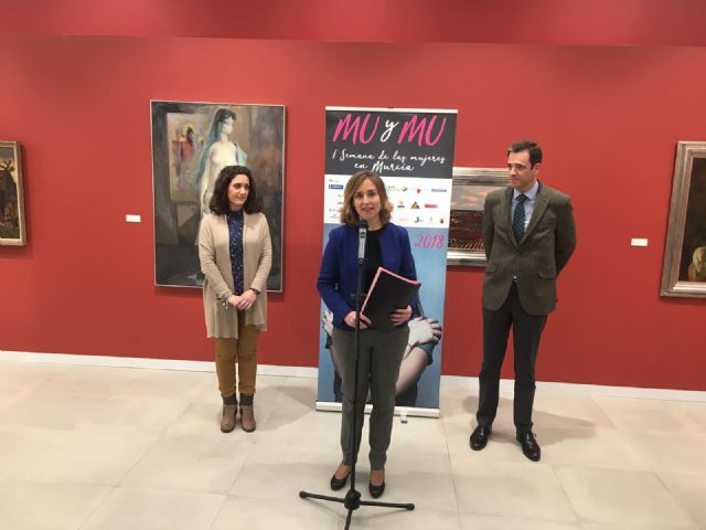 Ponencias, charlas, visitas y una exposición centran las actividades de las Jornadas ´MU Y MU, I Semana de las Mujeres en Murcia 2018´ - 1, Foto 1
