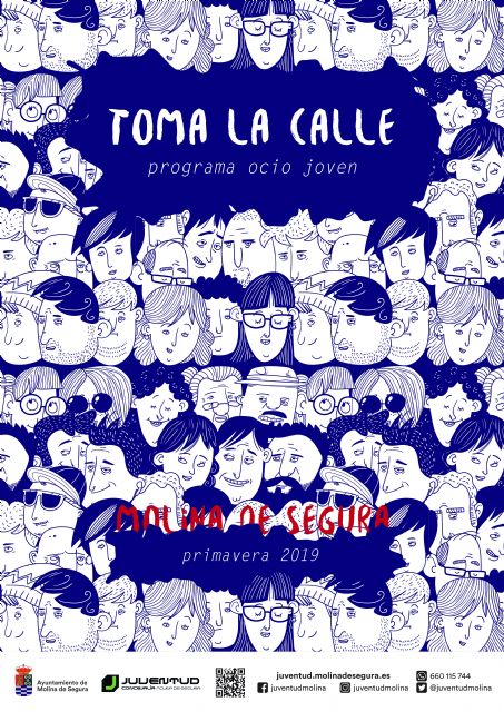 El Programa de Ocio Joven para el fin de semana TOMA LA CALLE de la Concejalía de Juventud de Molina de Segura ofrece un amplio programa de actividades de marzo a junio de 2019 - 1, Foto 1
