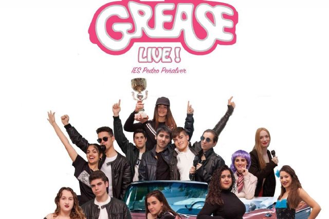El grupo de teatro Serendipia del IES Pedro Peñalver de Cartagena representan Grease Live! El Musical en El Luzzy - 1, Foto 1