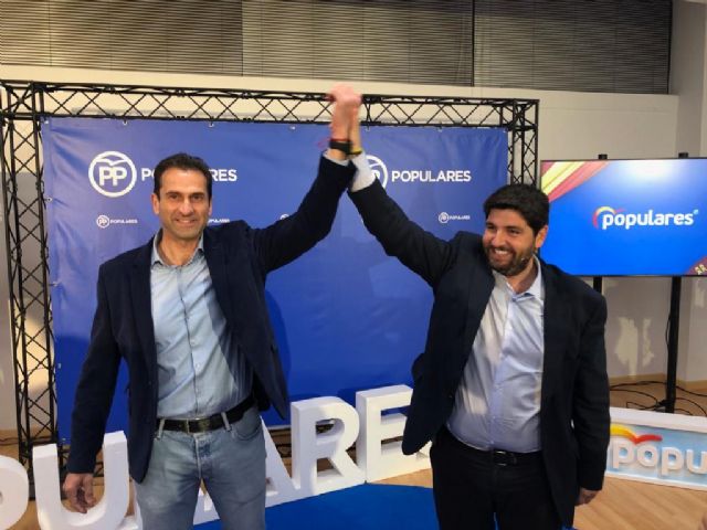 López Miras: El PP es el único partido útil para la agricultura regional, ejemplo de solidaridad hídrica y aprovechamiento de aguas depuradas - 1, Foto 1