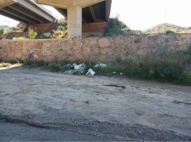 El Ayuntamiento solicita a la Confederación Hidrográfica del Segura la limpieza y vigilancia de los cauces que atraviesan el término municipal de Puerto Lumbreras - 2, Foto 2