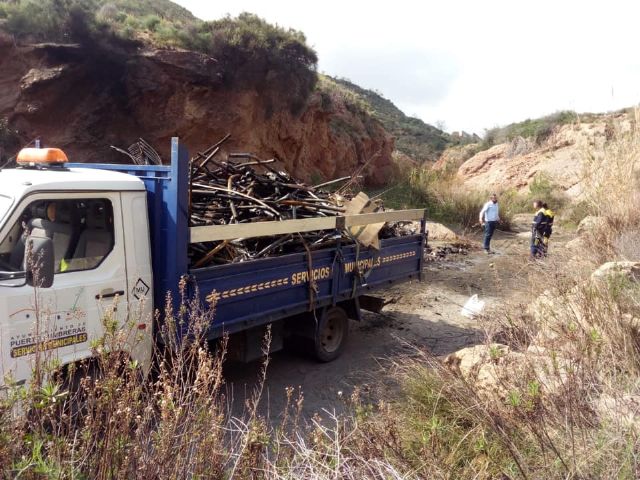 El Ayuntamiento solicita a la Confederación Hidrográfica del Segura la limpieza y vigilancia de los cauces que atraviesan el término municipal de Puerto Lumbreras - 5, Foto 5