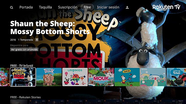Rakuten TV lanza el canal TV infantil en su sección AVOD - 1, Foto 1