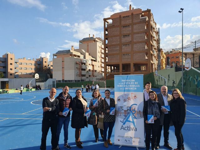 Cerca de un centenar de escolares lorquinos se benefician del programa ´Activa Familias´ que promueve el ejercicio físico - 1, Foto 1