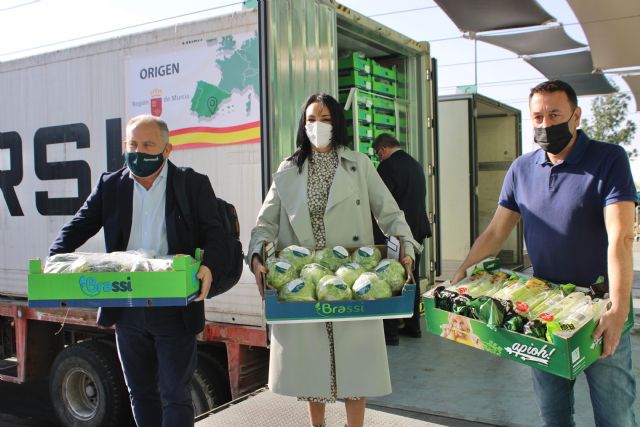 La Región de Murcia desembarca en Dubái con 12.000 kilos de vegetales frescos - 1, Foto 1