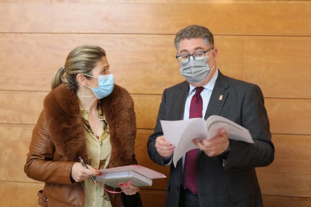 Ampliado el contrato del proyecto del entorno de la rueda de La Ñora para proteger un muro de mampostería del siglo XVIII - 1, Foto 1