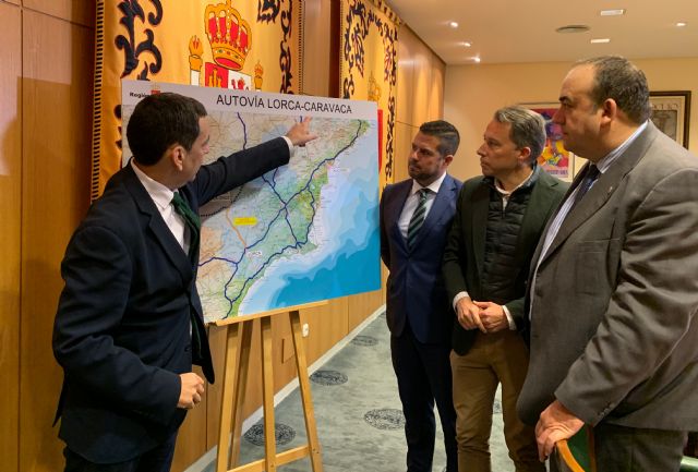 El Gobierno regional impulsa la actualización del estudio de trazado de la autovía Lorca-Caravaca de la Cruz - 1, Foto 1