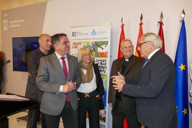 La caminata solidaria Magic Line SJD llega a Murcia de la mano de Jesús Abandonado - 4, Foto 4