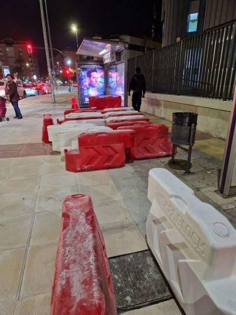 La ampliación de aceras con el Plan de Movilidad es una de las mayores chapuzas que se recuerda en Murcia - 1, Foto 1