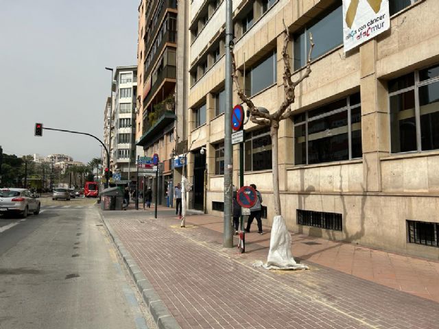 La ampliación de aceras con el Plan de Movilidad es una de las mayores chapuzas que se recuerda en Murcia - 5, Foto 5