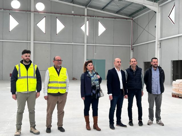 Las obras de construcción del nuevo Pabellón Polideportivo de la pedanía de La Ribera de Molina se encuentran en su fase final de ejecución - 1, Foto 1