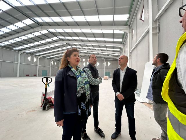 Las obras de construcción del nuevo Pabellón Polideportivo de la pedanía de La Ribera de Molina se encuentran en su fase final de ejecución - 3, Foto 3