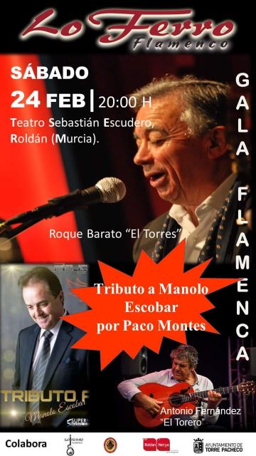 Flamenco y tributo a Manolo Escobar para cerrar febrero en Lo Ferro - 1, Foto 1