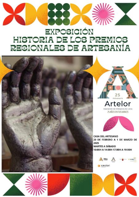 Llega a Lorca la exposición  dedicada a la Historia de los Premios Regionales de Artesanía - 2, Foto 2
