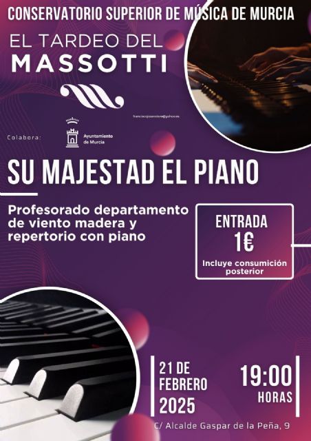 El piano toma el protagonismo en una nueva cita de ´El Tardeo del Massotti´ - 1, Foto 1