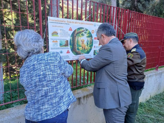 El Gobierno regional y el Colegio de Veterinarios lanzan una campa&ntilde;a para proteger a las mascotas frente a la procesionaria del pino, Foto 2