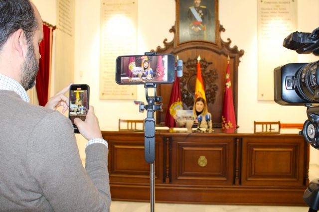El Ayuntamiento de Lorca aclara que ha sido EXCLUIDO por el ministro de Presidencia, José Félix Bola&ntilde;os, de su visita a las obras del Palacio de Justicia - 4, Foto 4