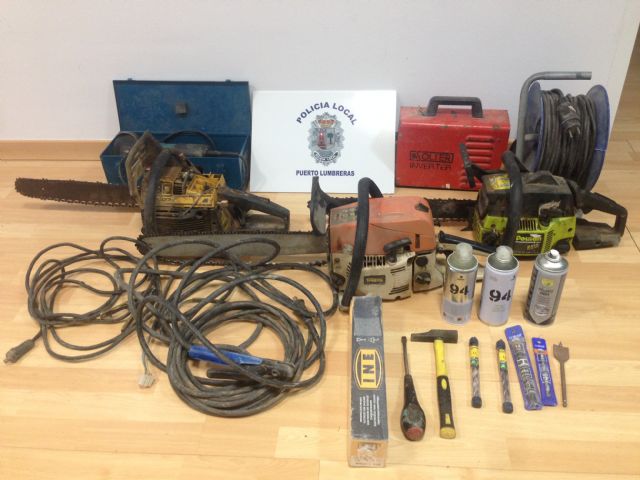 La Policía Local de Puerto Lumbreras detiene al autor de varios robos en zonas rurales - 1, Foto 1