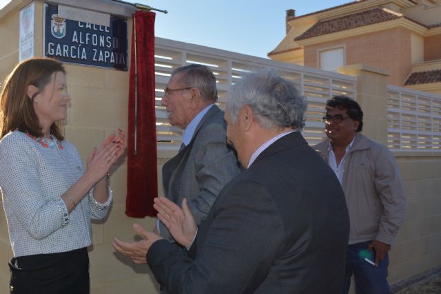 Alfonso García Zapata cuenta ya con una calle en la localidad - 1, Foto 1