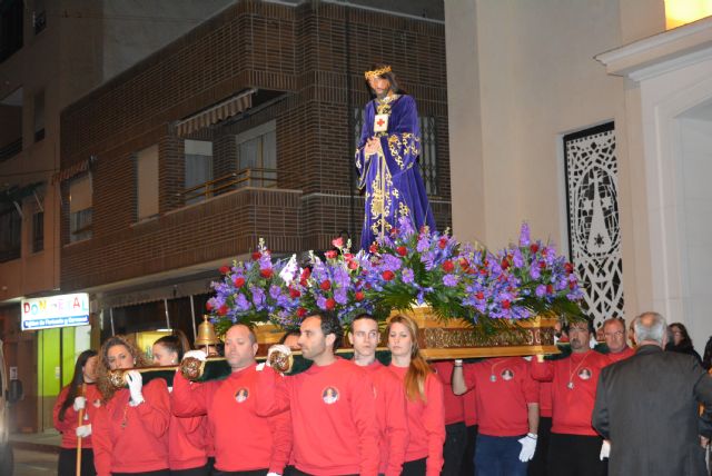 El Cristo Cautivo recorre en Vía Crucis las calles de Águilas - 1, Foto 1