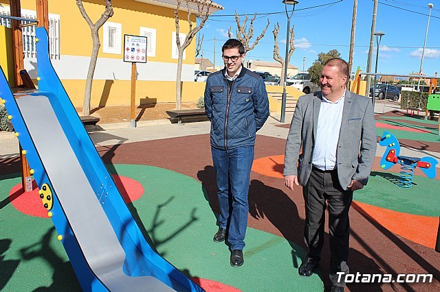 Finalizan las obras de rehabilitación y reforma integral del Jardín de Las Vertientes del Aljibe de Los López, en El Paretón, Foto 1