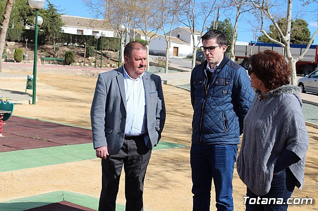 Finalizan las obras de rehabilitación y reforma integral del Jardín de Las Vertientes del Aljibe de Los López, en El Paretón, Foto 2