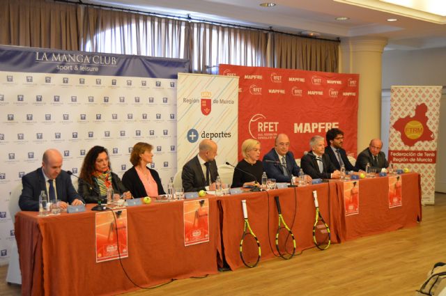 La Manga Club acoge la presentación de la eliminatoria España-Paraguay de la Copa Federación - 1, Foto 1