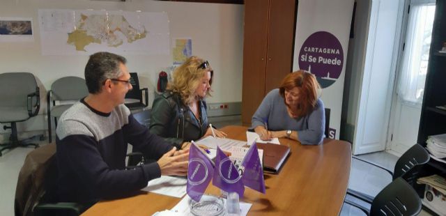 CTSSP-Podemos apoya a la Asociación ACCU en el proyecto Open Door/Puerta Abierta - 1, Foto 1