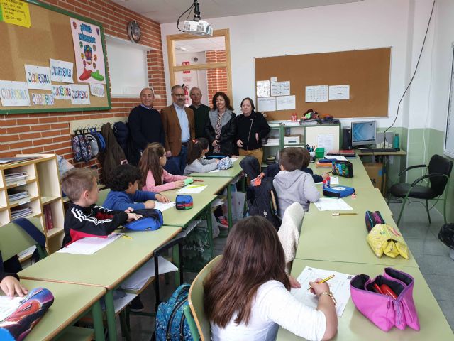 El Ayuntamiento de Caravaca amplía el colegio de Navares con la construcción de un aula - 1, Foto 1