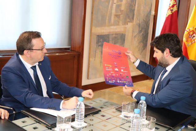 Fernando López Miras se reúne con el presidente del Rotary Club Murcia Norte - 2, Foto 2