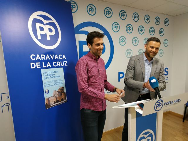 El PP de Caravaca presenta el jueves 28 de marzo en el Teatro Thuillier al equipo de vecinos que formarán parte de la candidatura a las elecciones municipales - 1, Foto 1