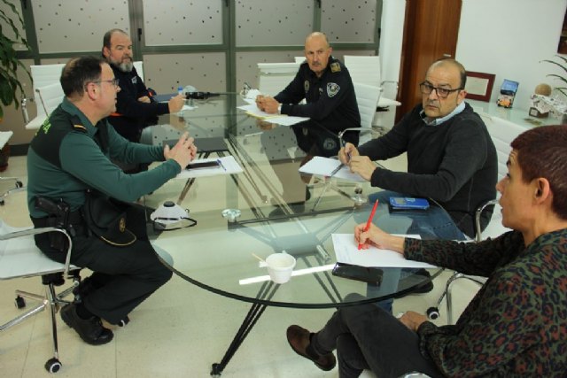 Nueva reunión de la Mesa de Coordinación Policial de Beniel - 1, Foto 1