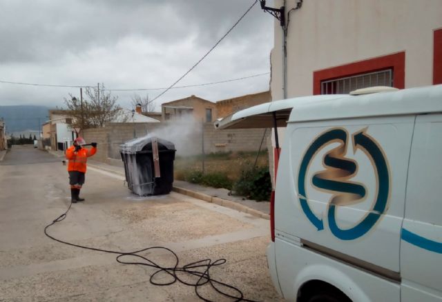 El Ayuntamiento de Caravaca refuerza los servicios municipales de limpieza para labores de desinfección de calles y edificios públicos del casco urbano y pedanías - 4, Foto 4