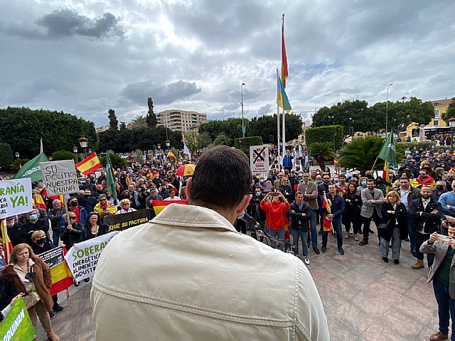 VOX y Solidaridad reúnen a miles de españoles en las puertas de los Ayuntamientos de la Región de Murcia para pedir soberanía energética, alimentaria e industrial - 4, Foto 4