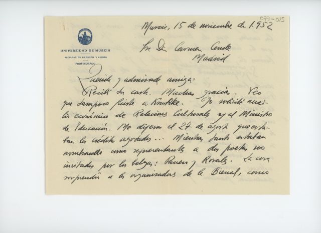 El Archivo General de la Región inaugura mañana una exposición sobre la vida y la obra del poeta Dictinio de Castillo-Elejabeytia - 2, Foto 2