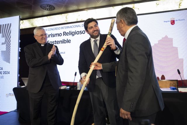 López Miras inaugura el congreso que hace de la Región la capital mundial del turismo religioso y afirma que estamos volcados con el Año Jubilar - 3, Foto 3