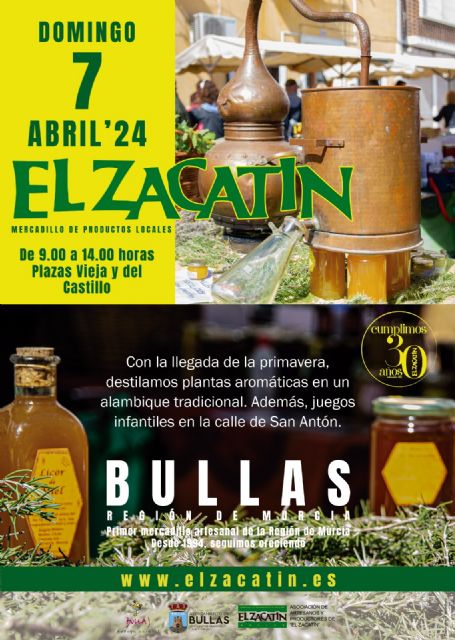 'El Zacatín' regresa el 7 de abril con la destilación de plantas aromáticas en la demostración central - 1, Foto 1