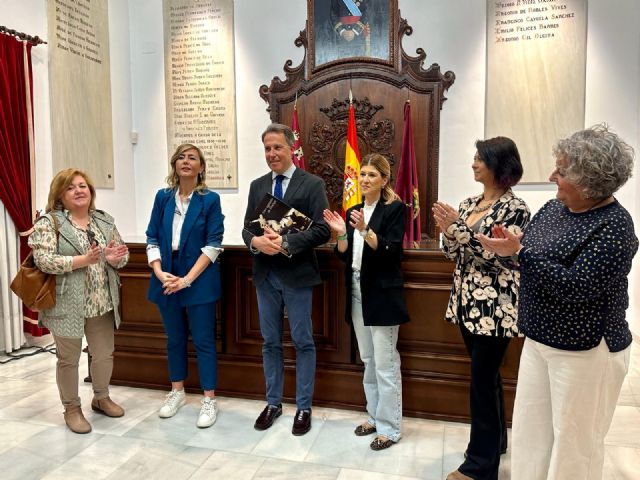 El alcalde, Fulgencio Gil, da la bienvenida a más de una decena de alumnos de intercambio que exportarán la cultura de Lorca por Europa - 2, Foto 2