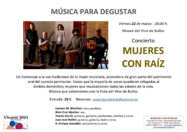 El concierto de 'Mujeres con Raíz' pone el broche final a Vinarte - 1, Foto 1