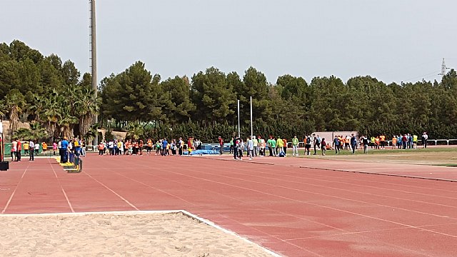 El Estadio Monte Romero de Murcia ha acogido una jornada regional de atletismo adaptado con participación ciezana - 1, Foto 1