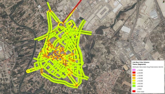 Lorquí reduce un 7% sus emisiones de CO2 por tráfico fruto de un estudio de la UCAM - 1, Foto 1