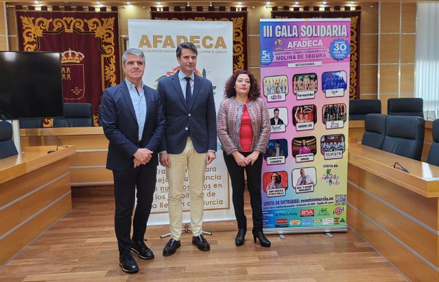 La III Gala Solidaria a favor de AFADECA se celebra el domingo 30 de marzo en el Auditorio Tomás Fernández Gil de Molina de Segura - 1, Foto 1