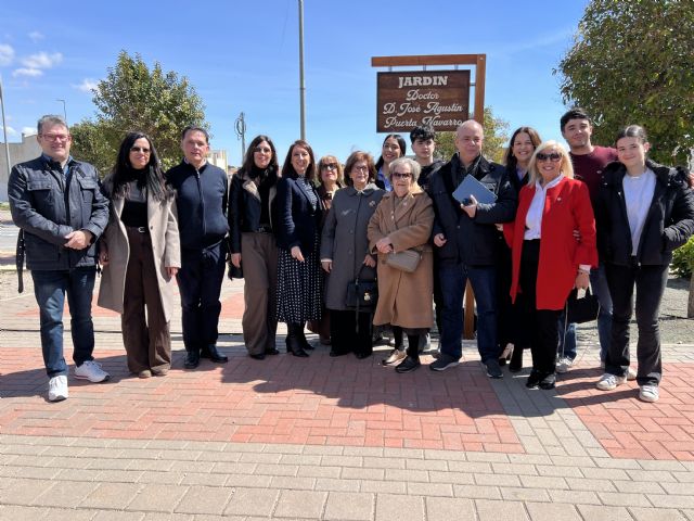 Descubrimiento de la placa del Jardín Doctor D. José Agustín Puerta Navarro - 2, Foto 2