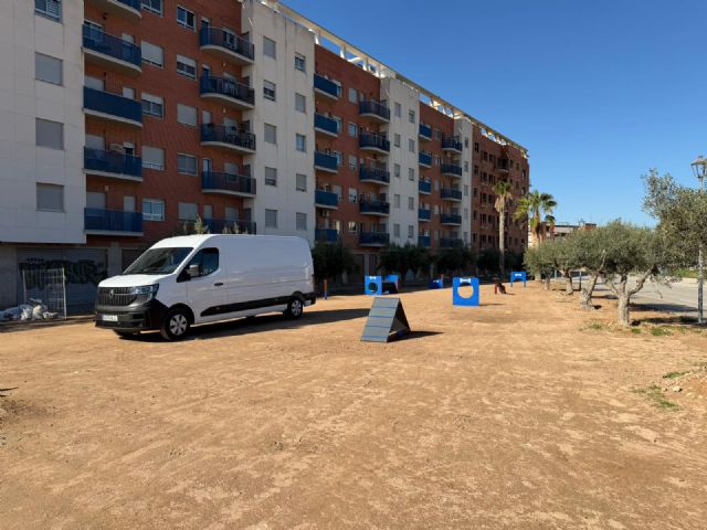 Comienzan las obras del nuevo parque canino y zona de juegos infantiles en el Barrio de San Juan - 2, Foto 2