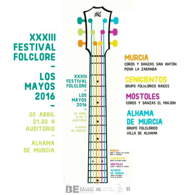 El G.F. Villa de Alhama presenta el XXXIII Festival de Folclore Los Mayos 2016, Foto 2